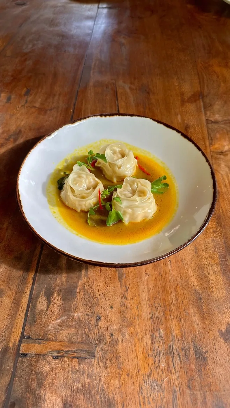 Gyozas at Seed in Bingin