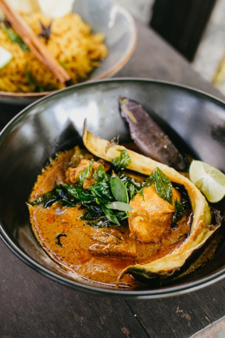 Red chicken curry at Seed in Bingin