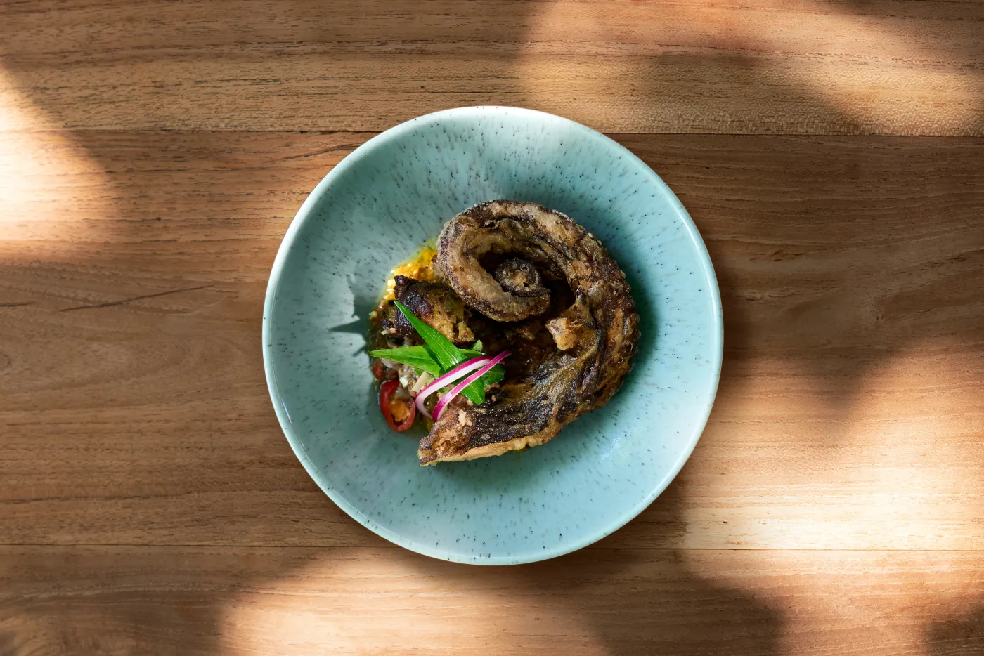 Smoked Octopus Tempura