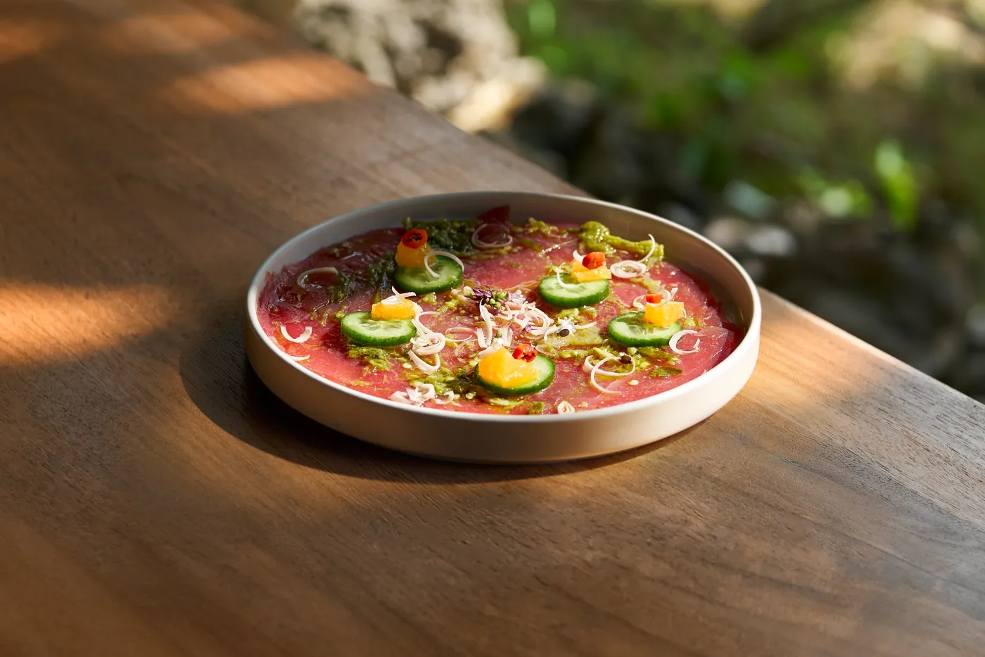 Tuna Carpaccio